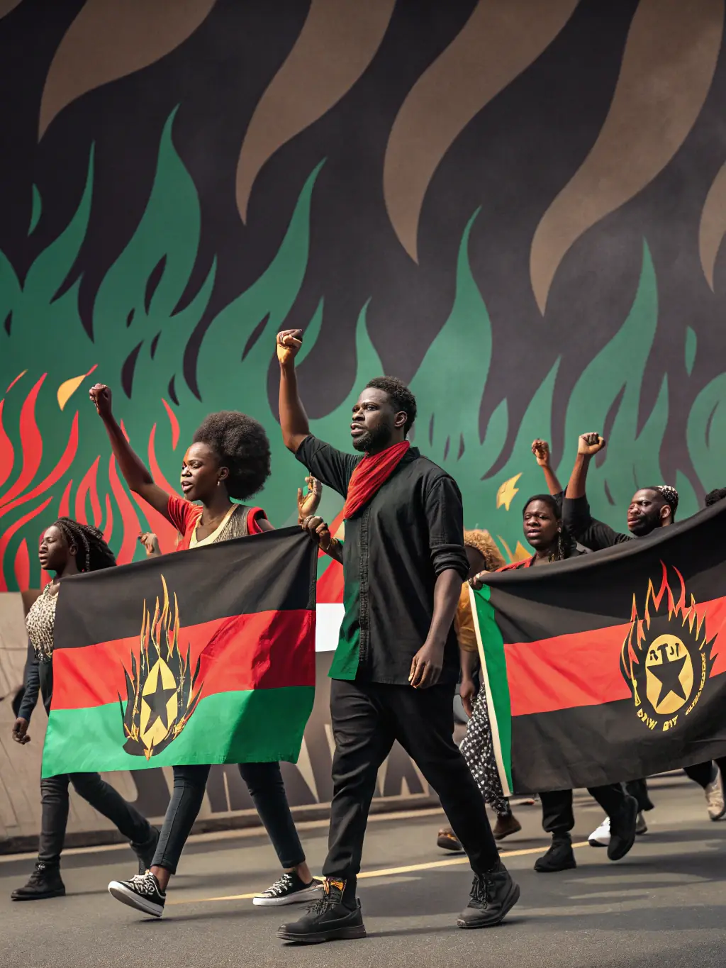 A digital graphic promoting an awareness campaign on social justice, showcasing Solidarity Unity's efforts to educate and mobilize communities.